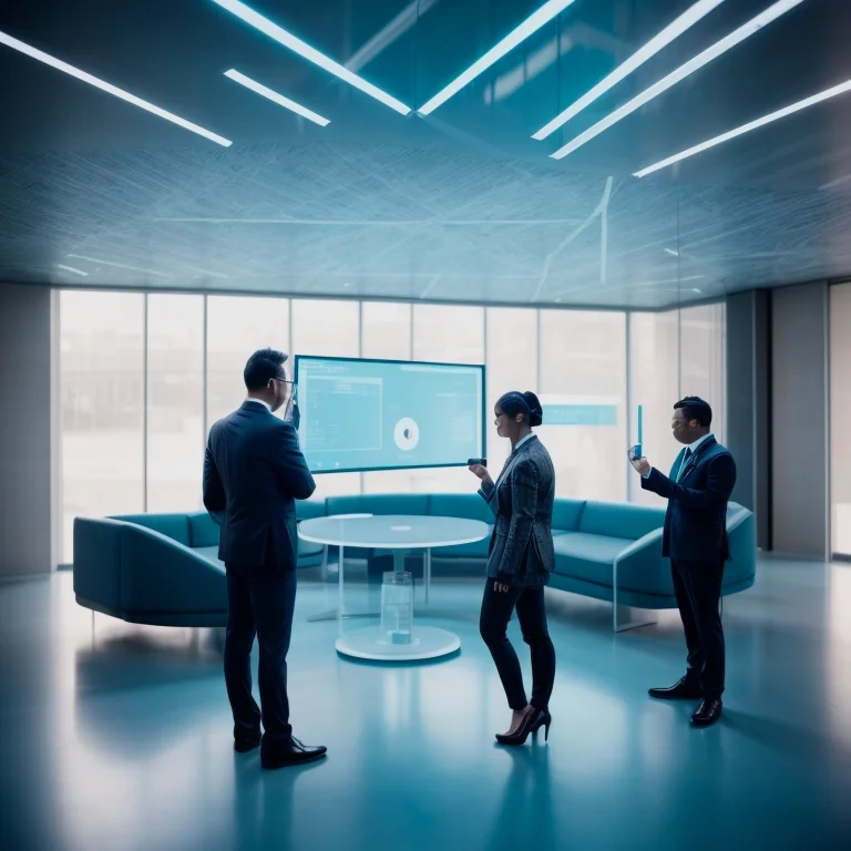 Dashboard showing AI performance metrics